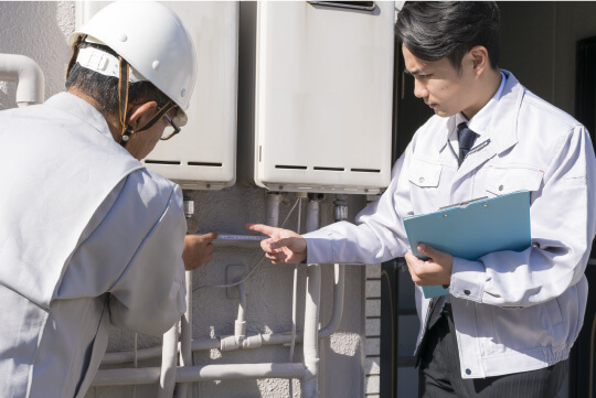 交換・取り付け工事に伴う人件費